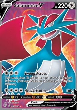 Salamence V [Darkness Ablaze] (DAA-185)