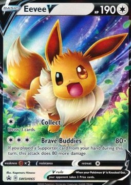 Eevee V [SWSH Black Star Promos] (SWSH-065)