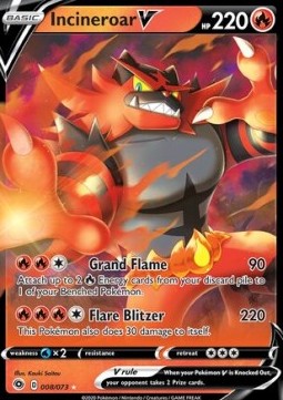 Incineroar V [Champion’s Path] (CPA-008)