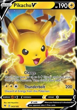 Pikachu V [Vivid Voltage] (VIV-043)