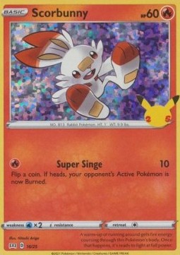 Scorbunny [McDonald's Collection 25th Anniversary] (MCD-016)