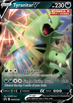 Tyranitar V [SWSH Black Star Promos] (SWSH-109)