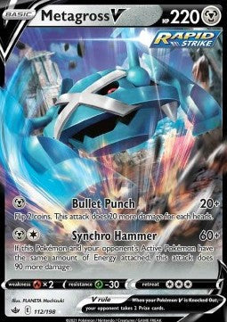 Metagross V [Chilling Reign] (CRE-112)