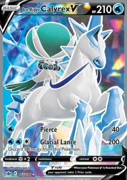 Ice Rider Calyrex V [Chilling Reign] (CRE-163)