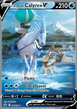 Ice Rider Calyrex V [Chilling Reign] (CRE-164)