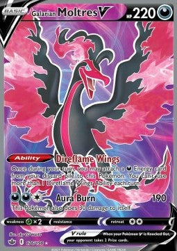 Galarian Moltres V [Chilling Reign] (CRE-176)