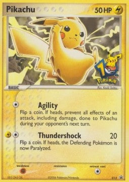 Pikachu [Nintendo Black Star Promos] (NP-012) [V2 · Promo]