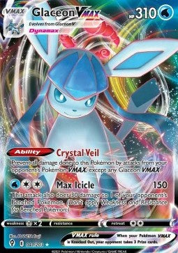 Glaceon VMAX [Evolving Skies] (EVS-041) [V1 · Ultra Rare]