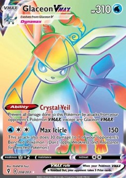 Glaceon VMAX [Evolving Skies] (EVS-208)
