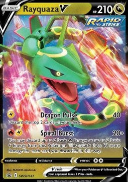 Rayquaza V [SWSH Black Star Promos] (SWSH-147)