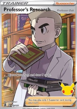 Professor's Research - Professor Oak [Celebrations] (CEL-024)