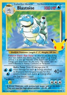 Blastoise [Celebrations] (BS 2)