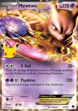 Mewtwo EX [Celebrations] (NXD 54)