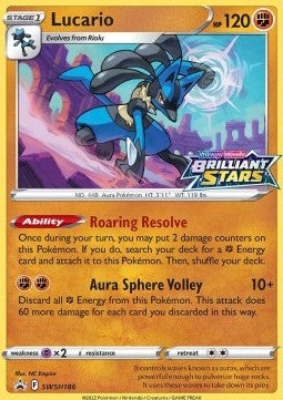 Lucario [SWSH Black Star Promos] (SWSH-186)