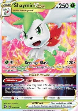 Shaymin VSTAR [Brilliant Stars] (BRS-014) [V1 · Ultra Rare]