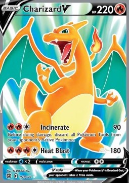 Charizard V [Brilliant Stars] (BRS 153)