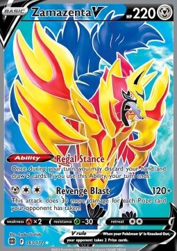 Zamazenta V [Brilliant Stars] (BRS-163)
