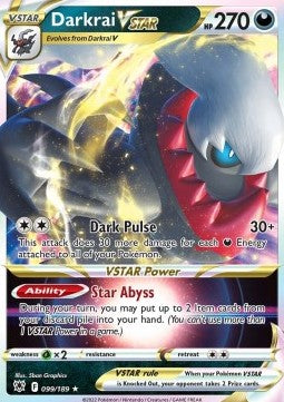 Darkrai VSTAR [Astral Radiance] (ASR-099) [V1 · Ultra Rare]