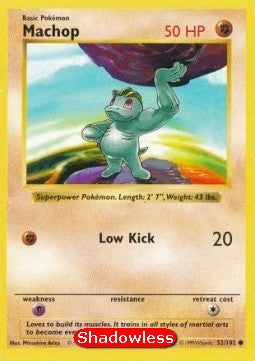 Machop [Base Set] (BS-052) [V2 · Common]