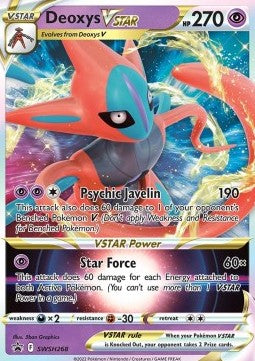 Deoxys VSTAR [SWSH Black Star Promos] (SWSH-268)