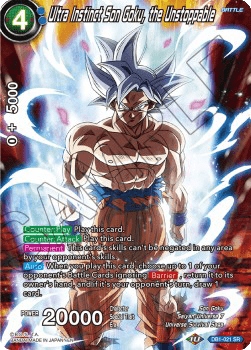 Ultra Instinct Son Goku, the Unstoppable (DB1-021) [Super Rare]