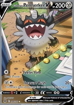 Galarian Perrserker V [Lost Origin] (LOR-184)