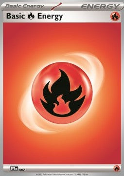 Basic Fire Energy [Scarlet & Violet Energies] (SVE-002) [V1 · Common]