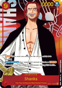 Shanks (OP01-120) [OP01 · V2 · Alternate Art]