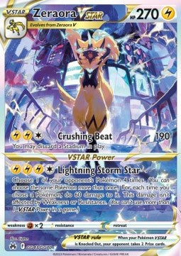 Zeraora VSTAR [Crown Zenith] (CRZ-GG43)