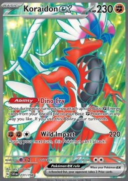 Koraidon ex [Scarlet & Violet] (SVI-231)