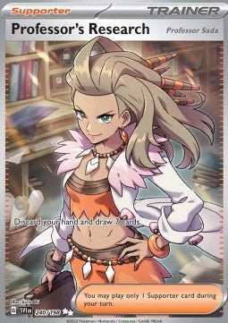 Professor's Research - Professor Sada [Scarlet & Violet] (SVI-240)