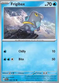 Frigibax [Paldea Evolved] (PAL 058)