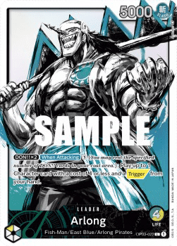 Arlong (OP03-022) [V2 · Alternate Art]