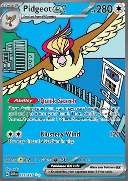 Pidgeot ex [Obsidian Flames] (OBF-225)