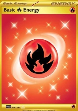 Basic Fire Energy [Obsidian Flames] (OBF 230)