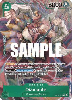 Diamante (OP04-028) [OP04 · V2 · Alternate Art]