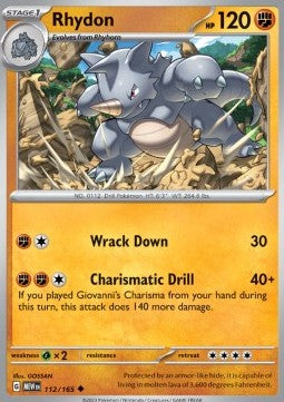 Rhydon [151] (MEW 112)