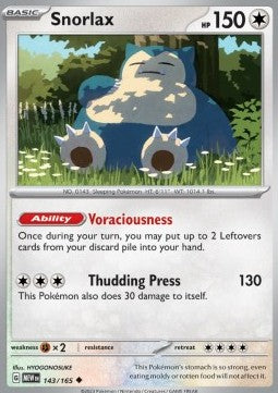 Snorlax [151] (MEW-143)