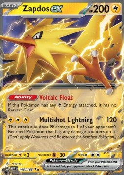 Zapdos ex [151] (MEW-145)