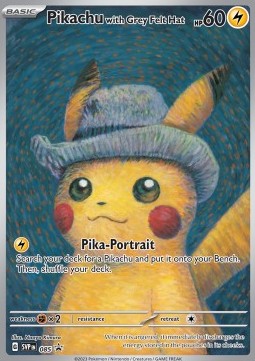 Pikachu with Grey Felt Hat [SV Black Star Promos] (SV-P-085)
