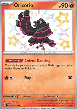 Oricorio [Paldean Fates] (PAF-113)