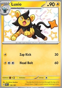 Luxio [Paldean Fates] (PAF-136)