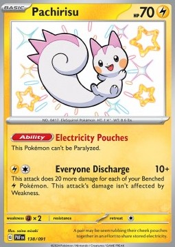 Pachirisu [Paldean Fates] (PAF-138)