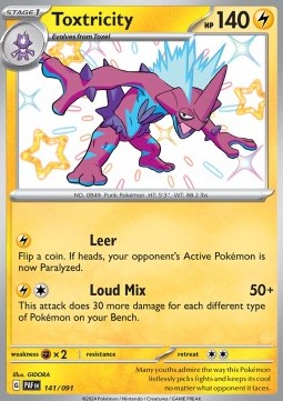 Toxtricity [Paldean Fates] (PAF-141)