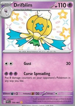Drifblim [Paldean Fates] (PAF-156)