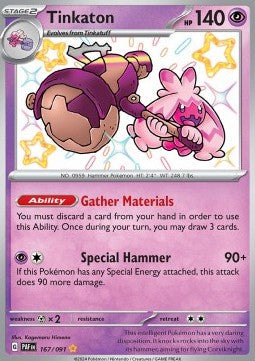 Tinkaton [Paldean Fates] (PAF-167)