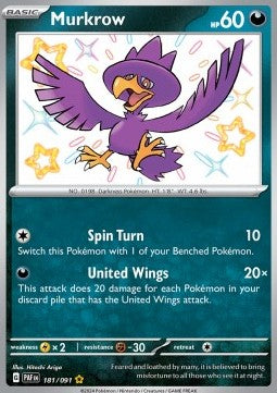 Murkrow [Paldean Fates] (PAF-181)