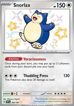Snorlax [Paldean Fates] (PAF-202)