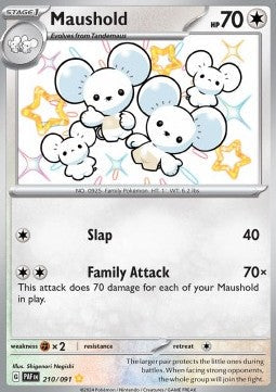 Maushold [Paldean Fates] (PAF-210)