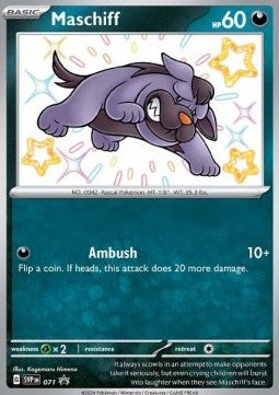 Maschiff [SV Black Star Promos] (SVP-071)